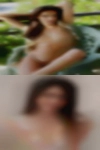 Couple looking female playmate