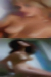 Couple looking woman