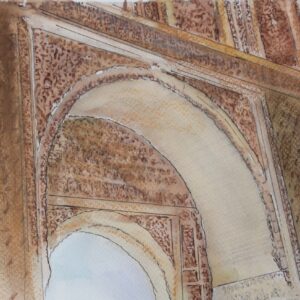 Alhambra Palace Detail 4,  2020