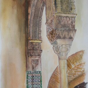 Alhambra Palace Detail 5,  2020